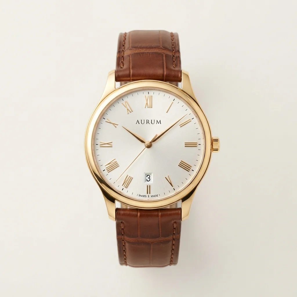 Aurum Swiss classic watch