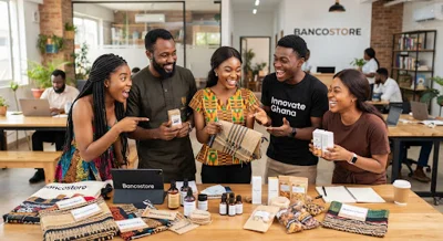 Ghanaian entrepreneurs collaborating